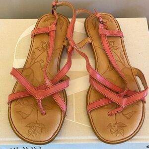 Born soft leather sandals - Sz 9